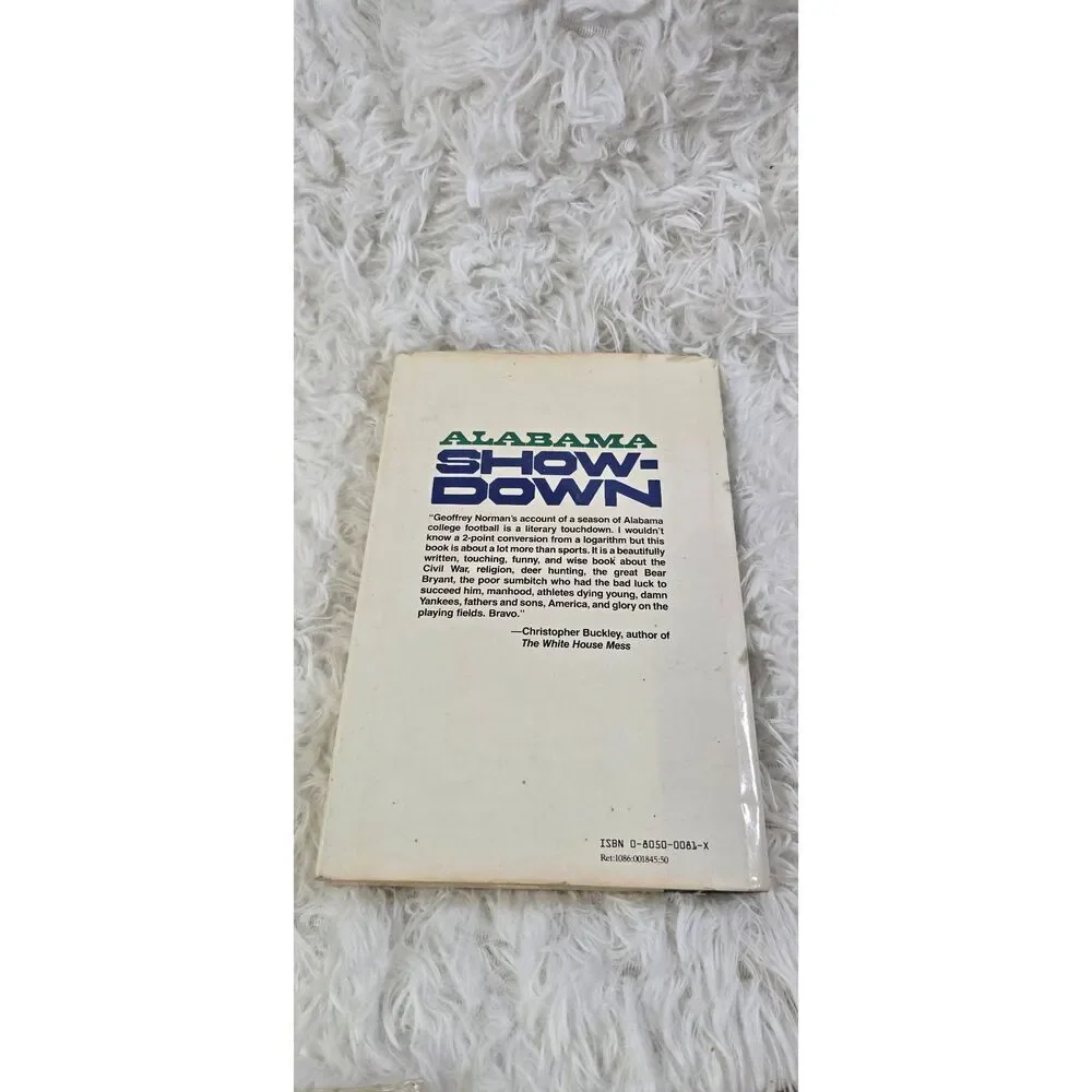 Alabama Showdown: Between Auburn & Alabama by Geoffrey Norman 1986 Hardcover